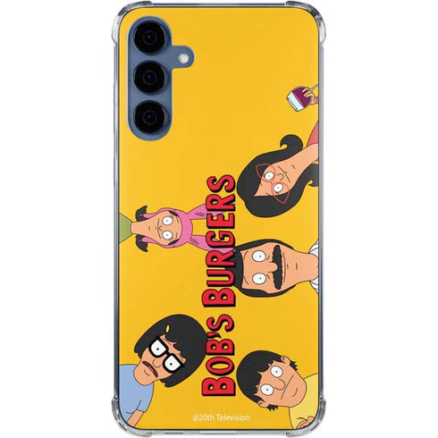 Bobs Burgers Stare Galaxy A35 5G Clear Case